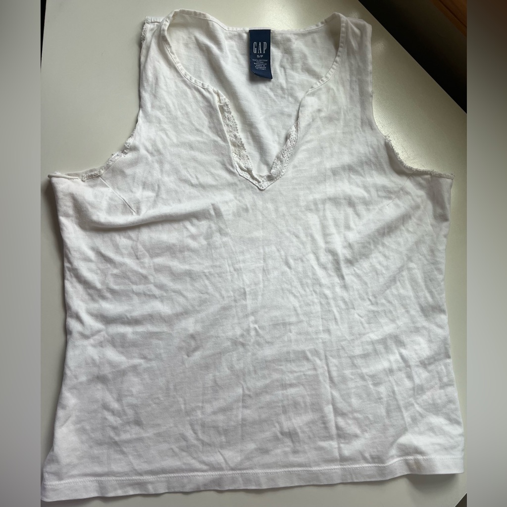 Gap Basic White Tank Top